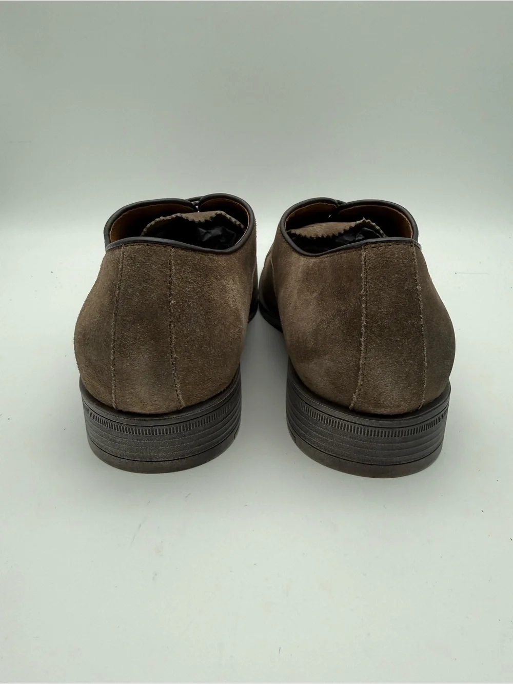 BRAND NEW Gordon Rush Rowling Cap Toe Oxfords Brown Suede Leather Size 10